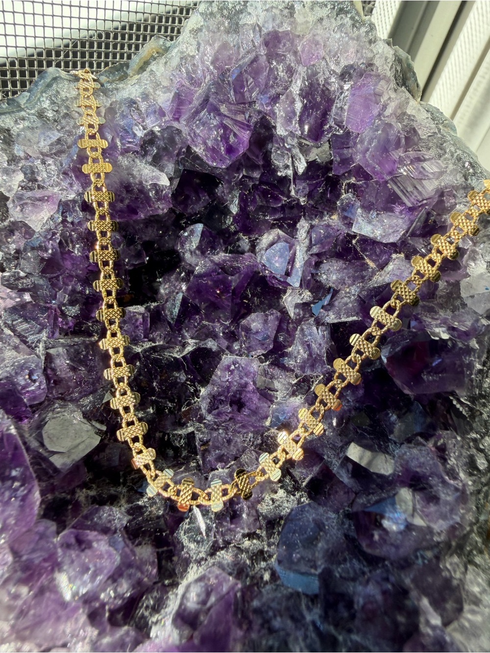 Amani Studio gold necklace